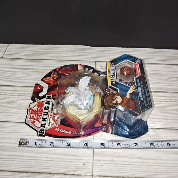 Bakugan Battle Planet Battle Brawler HAOS NILLIOUS Bakucores Action Figure New - Picture 7 of 9